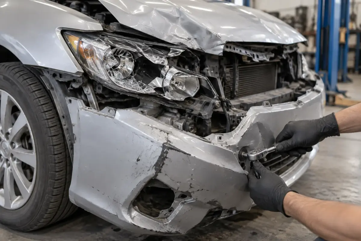 Collision Repair at Combat Collision, Bridgeport, PA